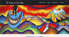 Desktop Screenshot of cafedelsolchile.com